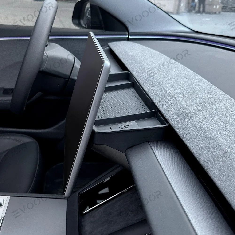 2024+ Tesla Model 3 Highland ETC konzol tálca műszerfal képernyő hátsó szilikon tárolódoboz
