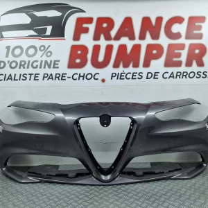 Alfa Romeo Giulia első lökhárító (2016-tól 2023-ig) – Eredeti használt alkatrész radarral és fényszórómosóval