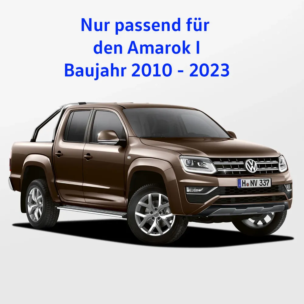 VW Amarok I gumiszőnyegek, 4 db, elöl és hátul, 2H1061500A82V