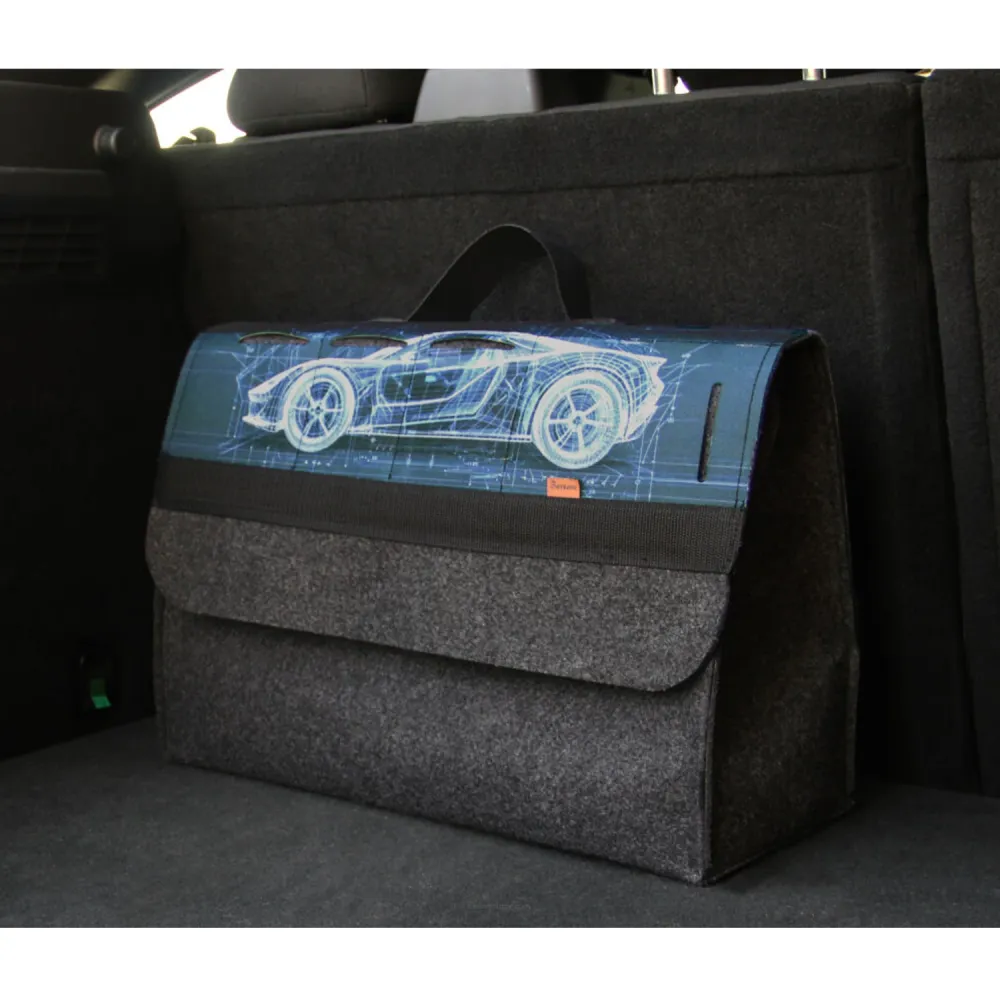 Arco Design táska, csomagtartó-szervező, 46x20cm, B-LUX Automotive