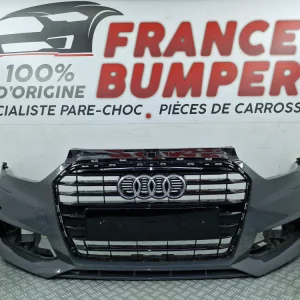 Audi A1 8X S-Line első lökhárító (2014-2019) – Eredeti használt alkatrész fényszórómosóval
