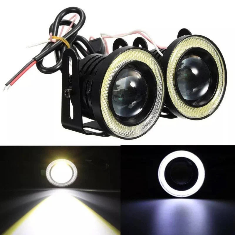 Autó projektor Led 10W/76mm/3200Lm