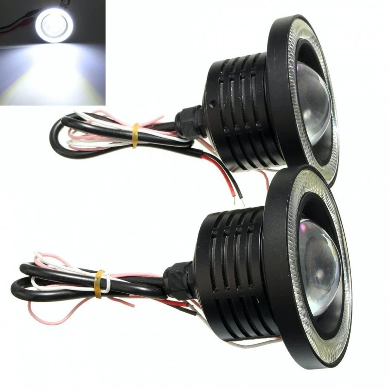 Autó projektor Led 10W/76mm/3200Lm