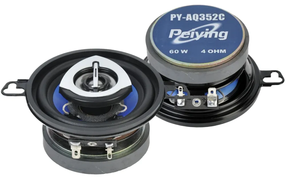 Autós hangszórók PY-AQ352C 3,5 "teljesítményű 60W Peiying