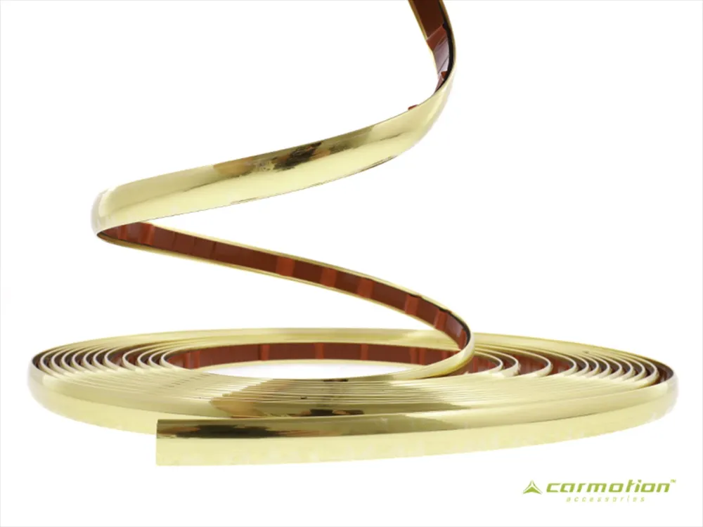 Autóstílus csík, arany, 14mm x 5m (86746)