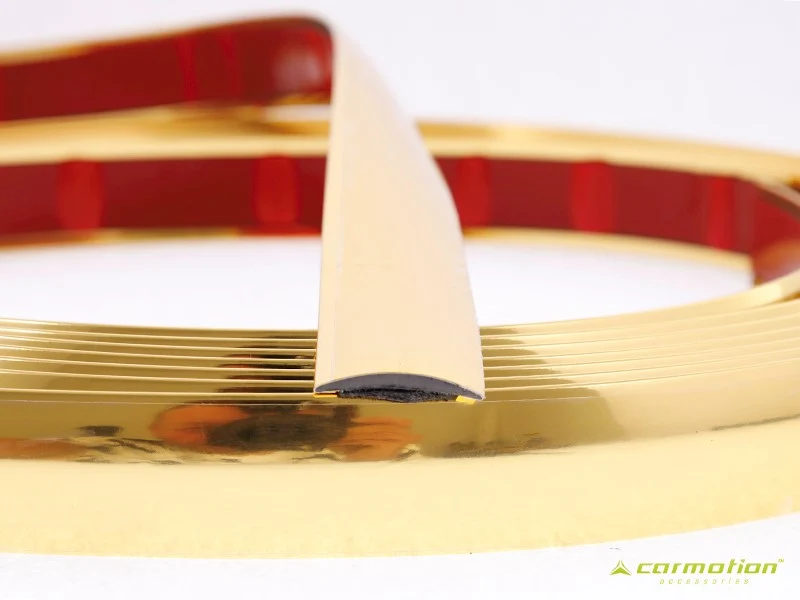 Autóstílus csík, arany, 21mm x 5m (86747)