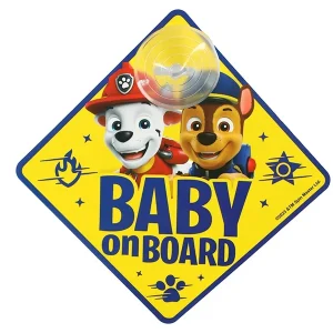 Baby On Board tányér, Mancs őrjárat fiúk
