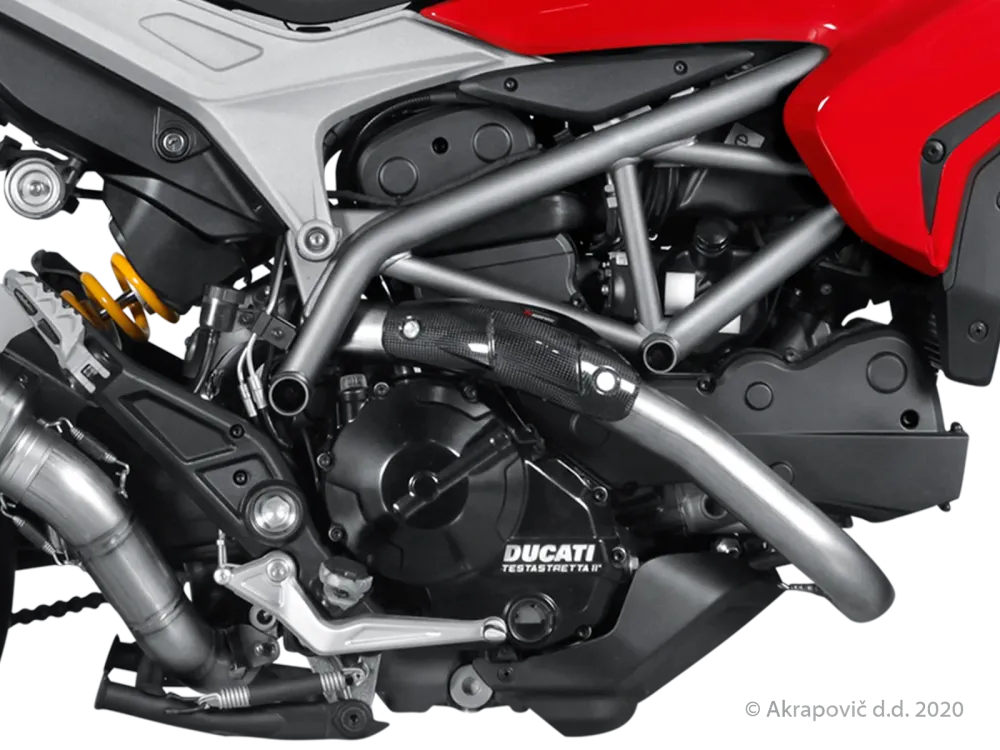 Ducati Hyperstrada Heat Shield (Carbon) - (2013/2018)