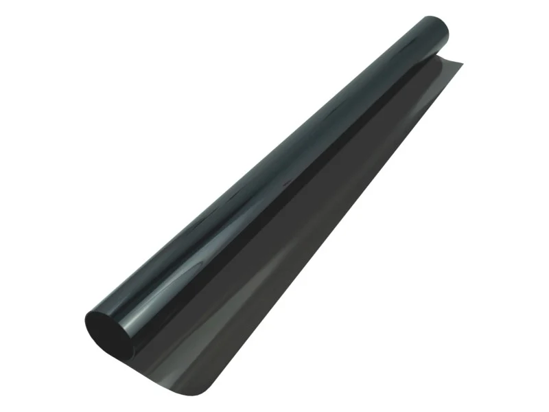 Fólia Super Dark Black autóüveg festéshez, 75x300 cm