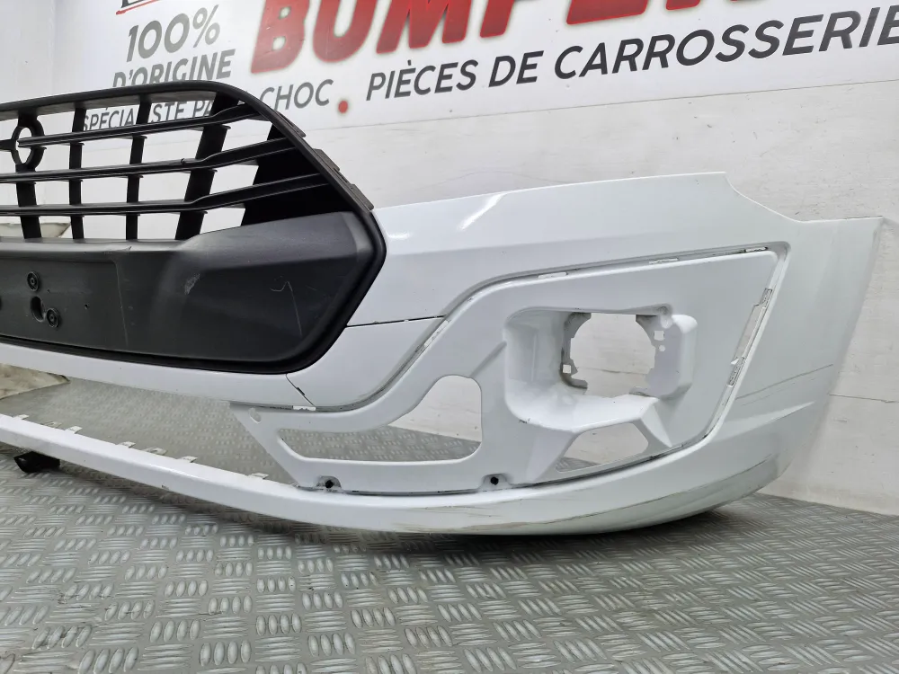 Fehér első lökhárító Ford Transit Custom I 1. fázis (2012-2018) – Használt 100% eredeti gyári alkatrész