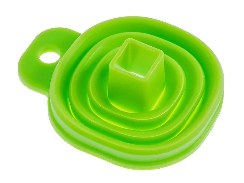 Újrafelhasználható szilikon tölcsér, 60 mm-es tál