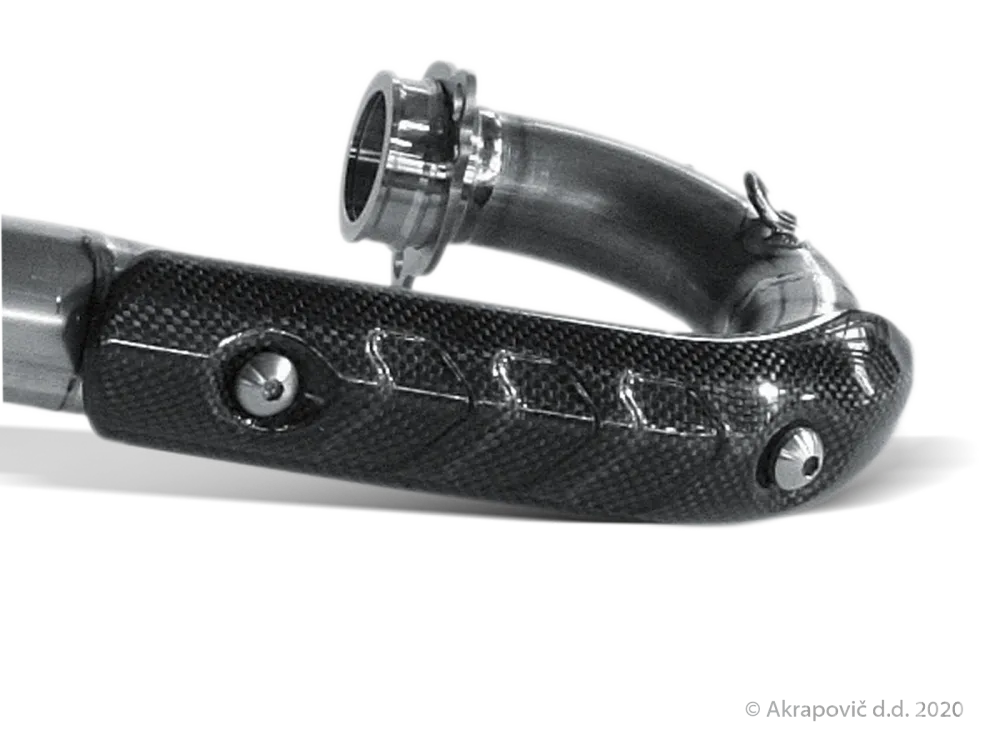 Kawasaki KX 250 F Heat Shield (Carbon) - (2006/2007)