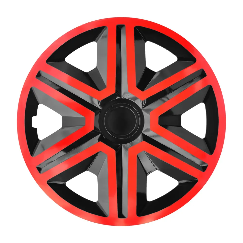 Kupakok 16" NRM ACTION DOUBLECOLOR VÖRÖS FEKETE 4 db
