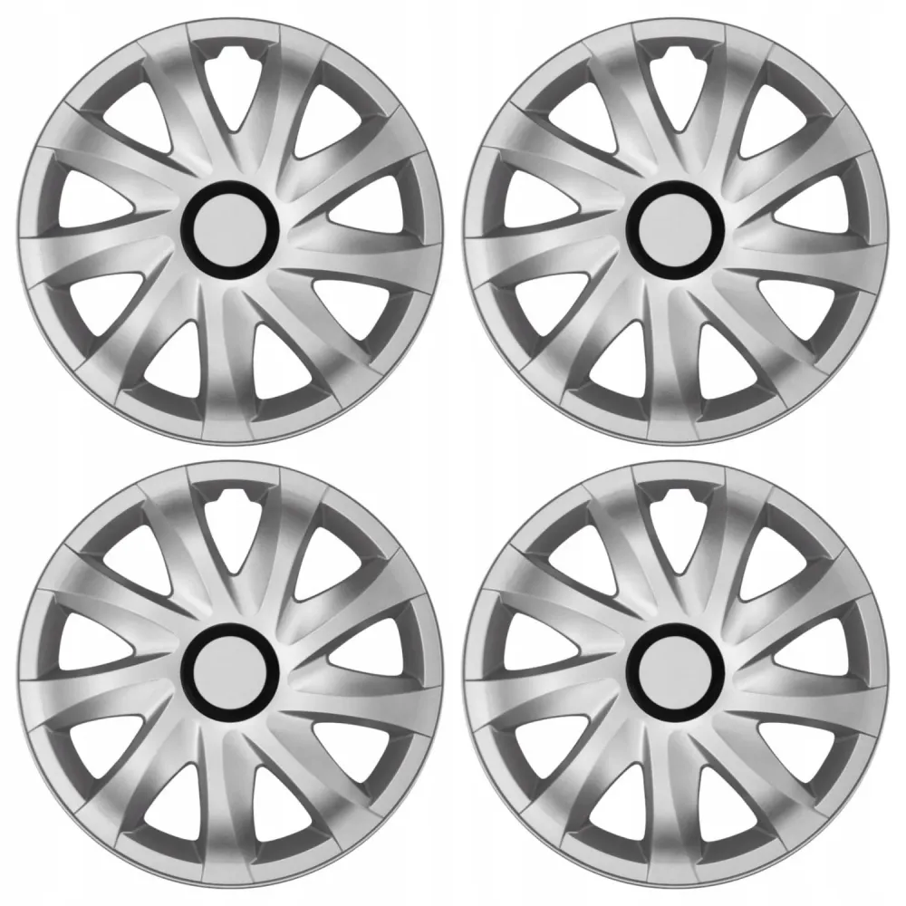 Kupakok 14'' NRM KANDO SILVER 4 db ezüst színű
