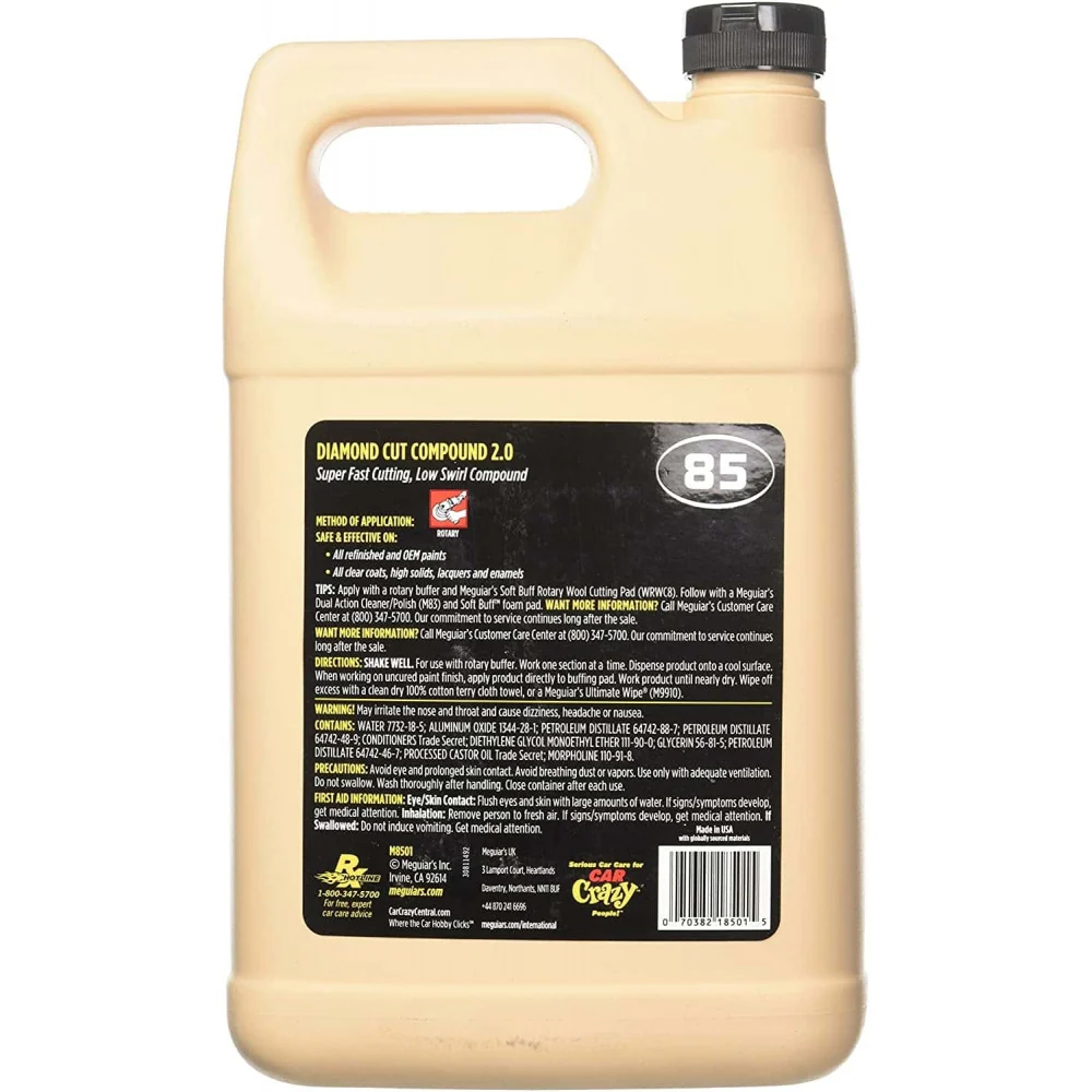 Vágó lengyel Meguiar's 85 Diamond Cut Compound 2.0, 3,79L