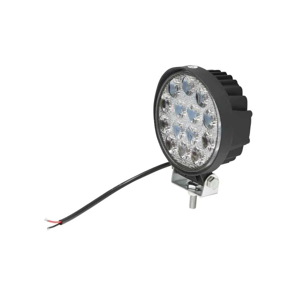 LÁMPA, 14 LED-DEL, 10–30V, 42W, 60° SUGÁRZÁSI SZÖG, FLOOD TÍPUS, 114X114X61 MM, IP67, 6000K, BRECKNER GERMANY