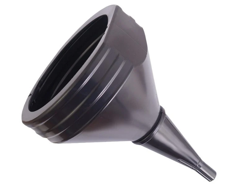 Műanyag tölcsér, 210 mm-es tál, egyenes, XXL
