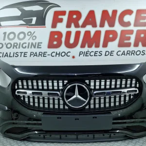 Első lökhárító Mercedes GLA X247 2. fázis Business Line fekete (2023.09-től) – Eredeti új MERCEDES - BENZ