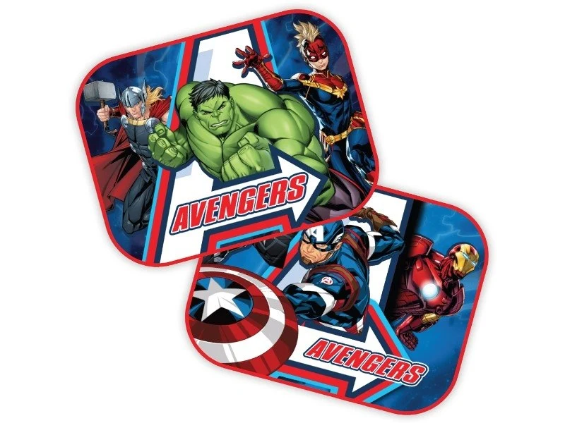 Napellenző 44x35 cm, Avengers, 2 db