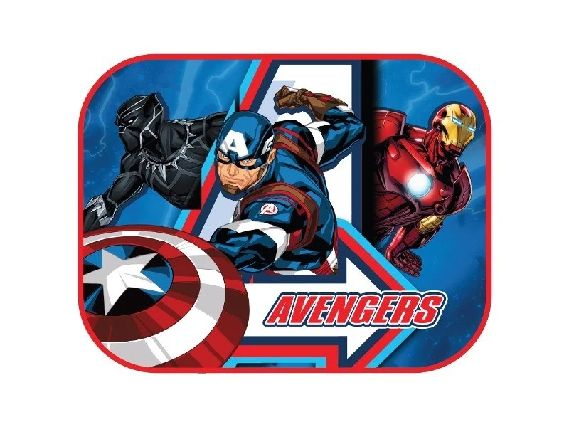 Napellenző 44x35 cm, Avengers, 2 db