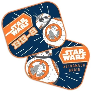 Napellenző 44x35 cm, Star Wars BB8, 2 db