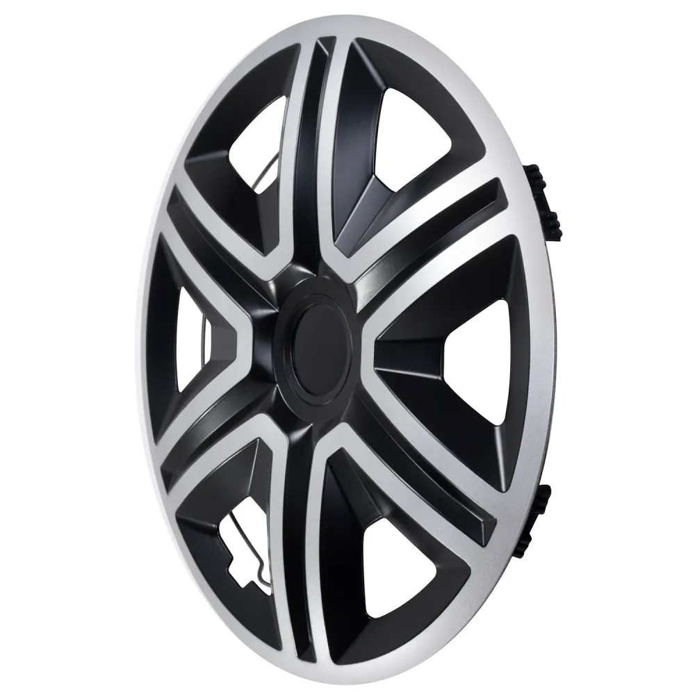 15" NRM ACTION kétszínű ezüst/fekete univerzális keréktárcsák 4 db