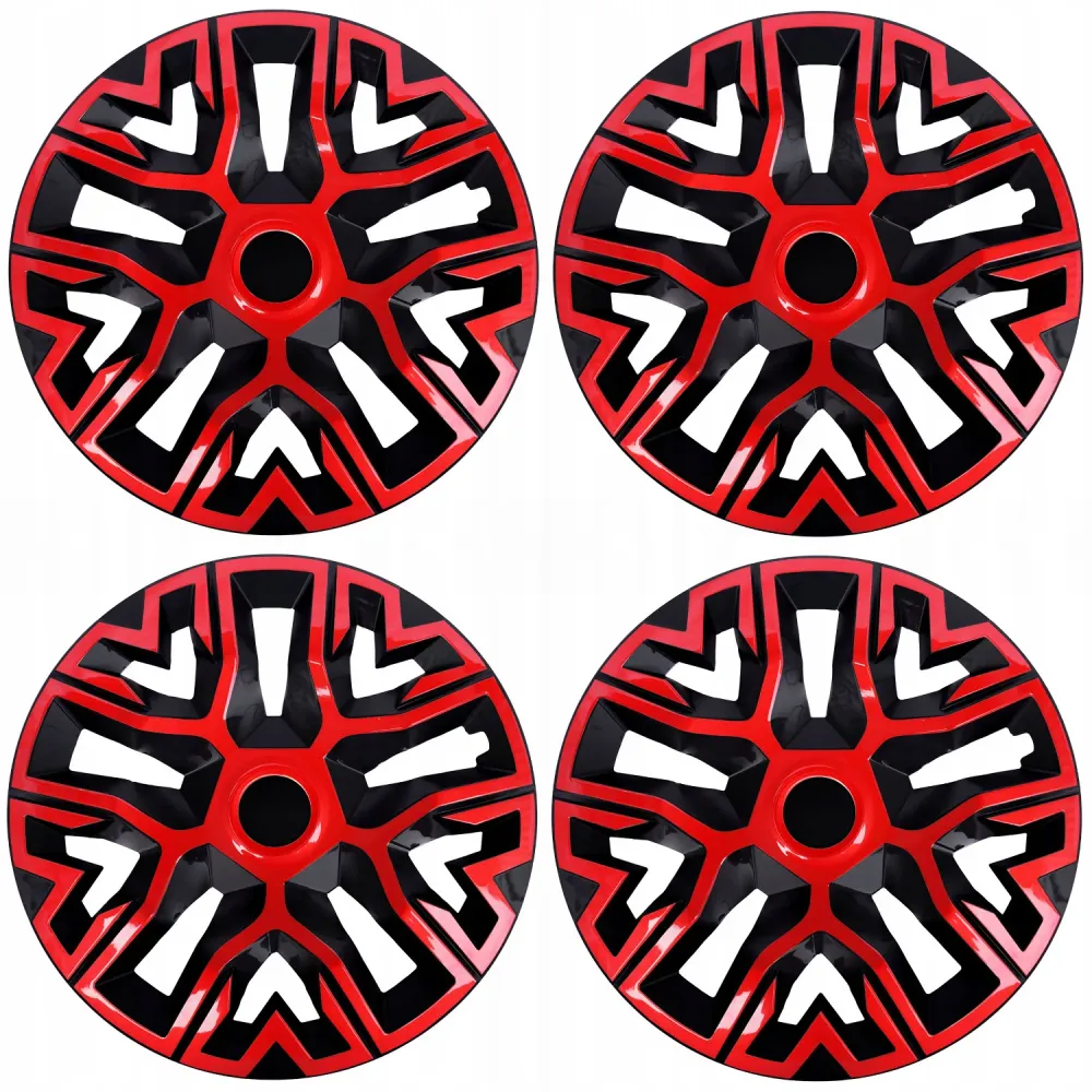 15'' NRM Best Bicolor piros/fekete univerzális keréktárcsa 4 db