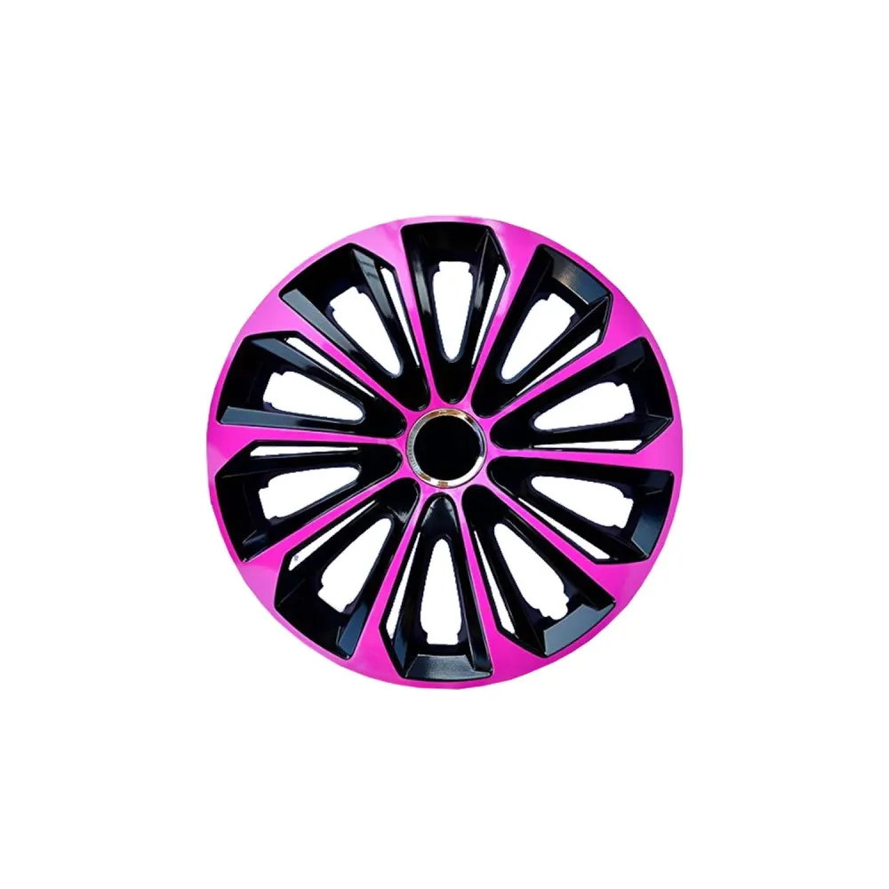 16'' NRM EXTRA STRONG PINK FEKETE rózsaszín és fekete keréktárcsák 4 db