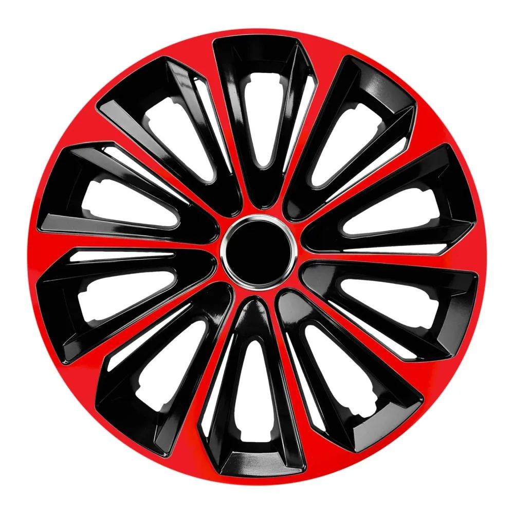 NRM EXTRA STRONG RED BLACK 15'' keréktárcsák piros-fekete 4 db