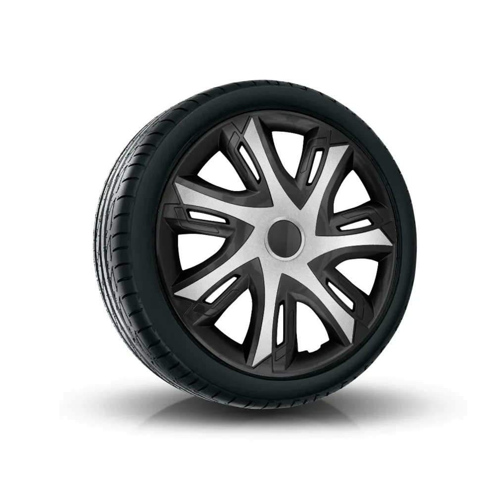 NRM N-Power univerzális keréktárcsa 15" kétszínű fekete/ezüst 1 db
