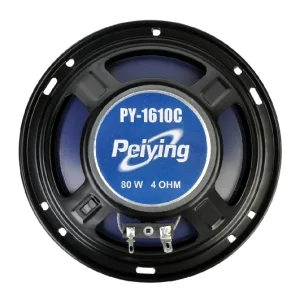 Peiying 6,4 hüvelykes 80 W-os kétutas autós hangszórók PY-1610C