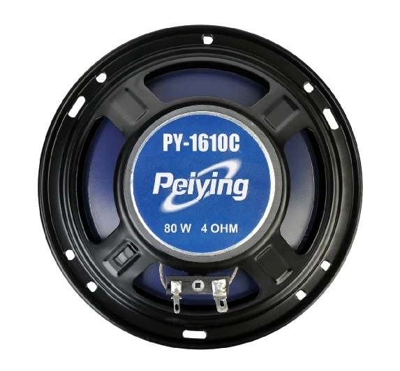 Peiying 6,4 hüvelykes 80 W-os kétutas autós hangszórók PY-1610C