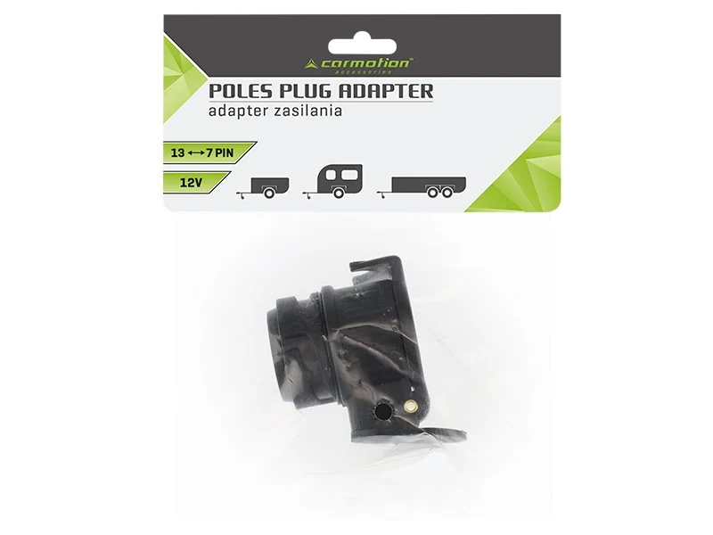 Pótkocsi csatlakozó adapter, 13/7 PIN