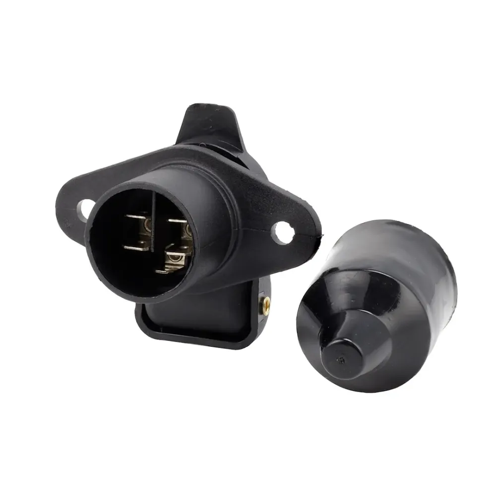 Pótkocsi csatlakozó adapter, 3 PIN, laza, műanyag