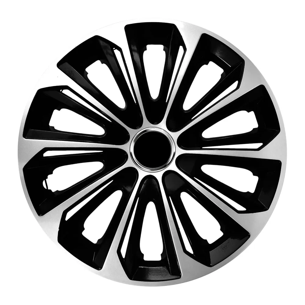 Sapkák 14" NRM EXTRA STRONG SILVER BLACK ezüst és fekete 4 db.