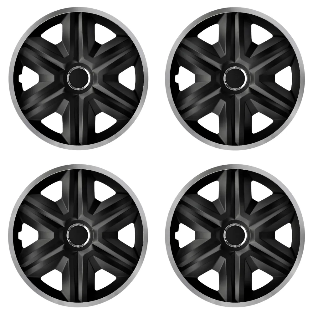Sapkák 16" NRM FAST LUX SILVER ezüst/fekete 4db