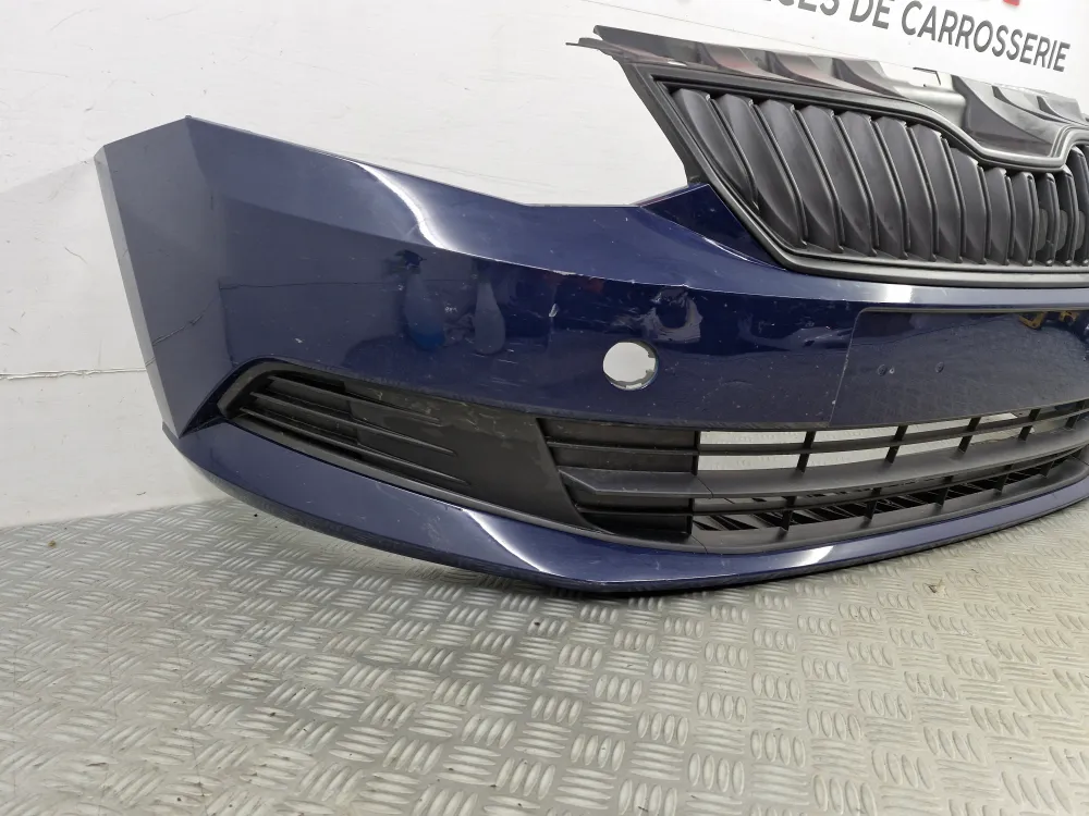 Első lökhárító Skoda Fabia (3) 1. fázis használt komplett