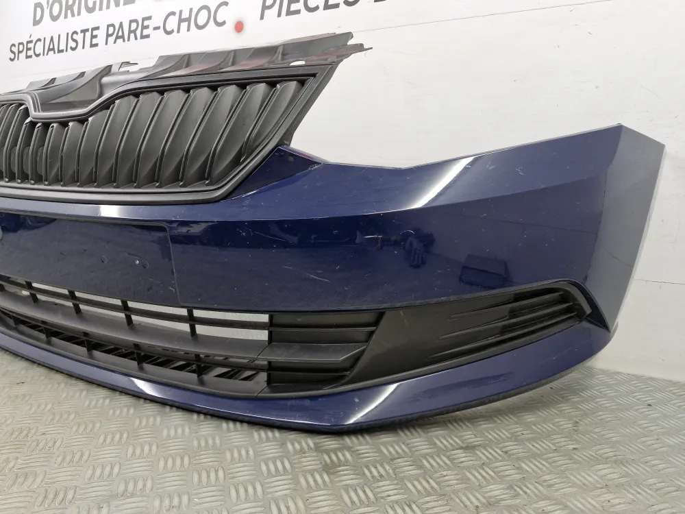 Első lökhárító Skoda Fabia (3) 1. fázis használt komplett
