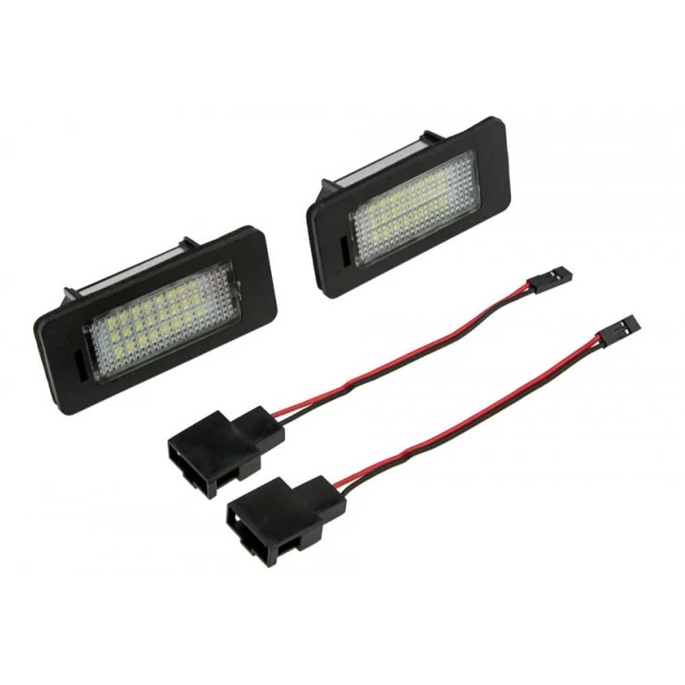 Skoda Fabia II LED rendszámtábla világítás 2010-2014