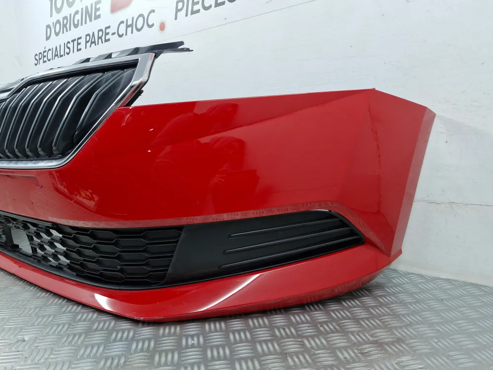 Škoda Auto Fabia III Fázis 2 első lökhárító (2018.09-től) — eredeti használt SKODA