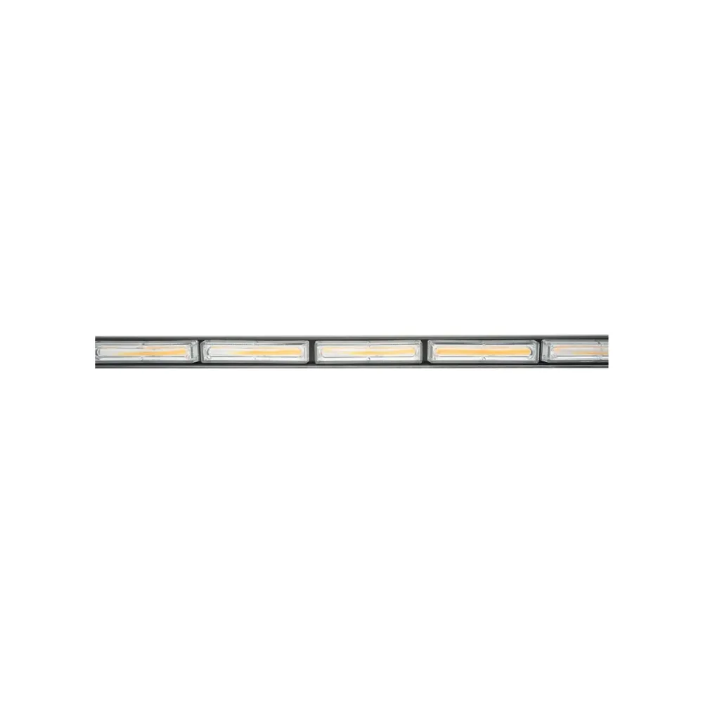STROBOSZKÓPOS FÉNYHÍD 7 FÉNYMODULLAL 12V SÁRGA BRECKNER GERMANY