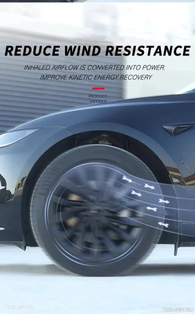 18" Tesla 3 Highland teljes felni ezüst dísztárcsák
