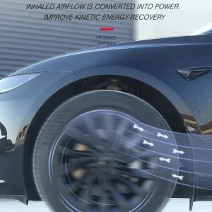 Tesla 3 Highland 18" Teljes felni ezüst sport stílusú kerékborítások