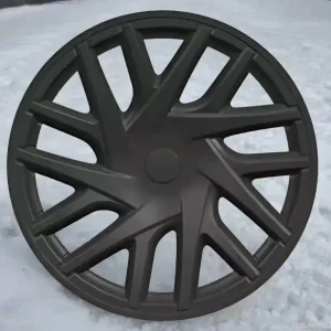 18" Tesla 3 Highland teljes felni matt fekete kerékborítás