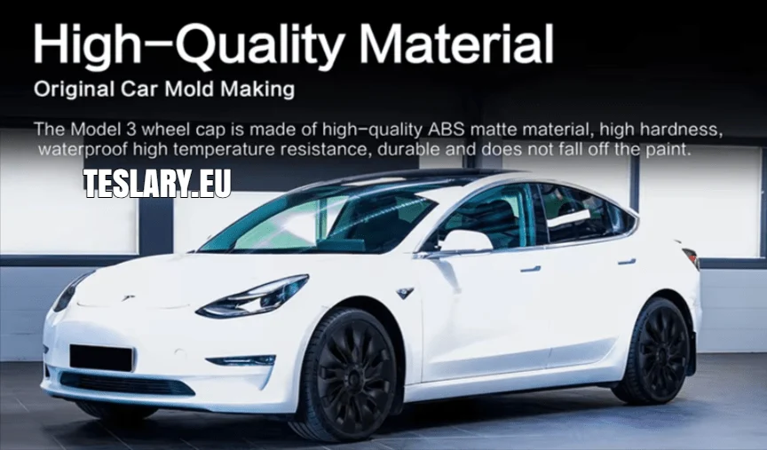 Tesla Model 3 18" EGYEDI S23 Teljesítmény - Matt Fekete