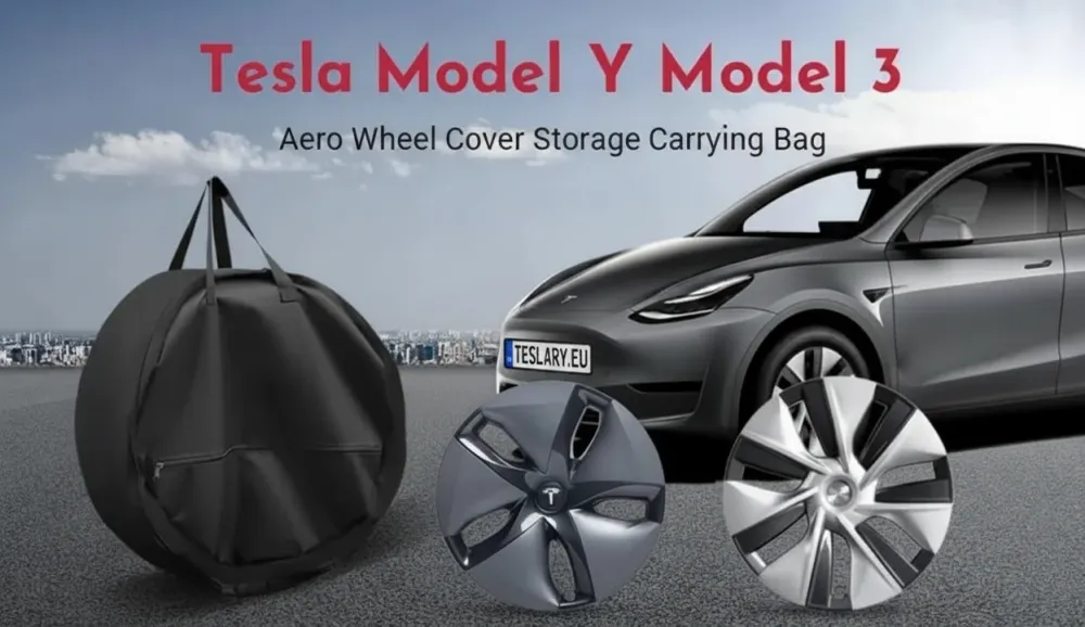 Tesla Model 3 Y kerékborítás tárolótáska 18"vagy 19"