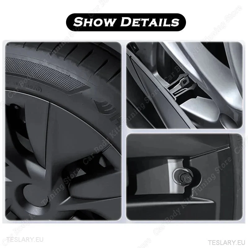 TESLA MODEL Y 19" TELJES TELJES FEDÉSŰ KERÉKAGYAK