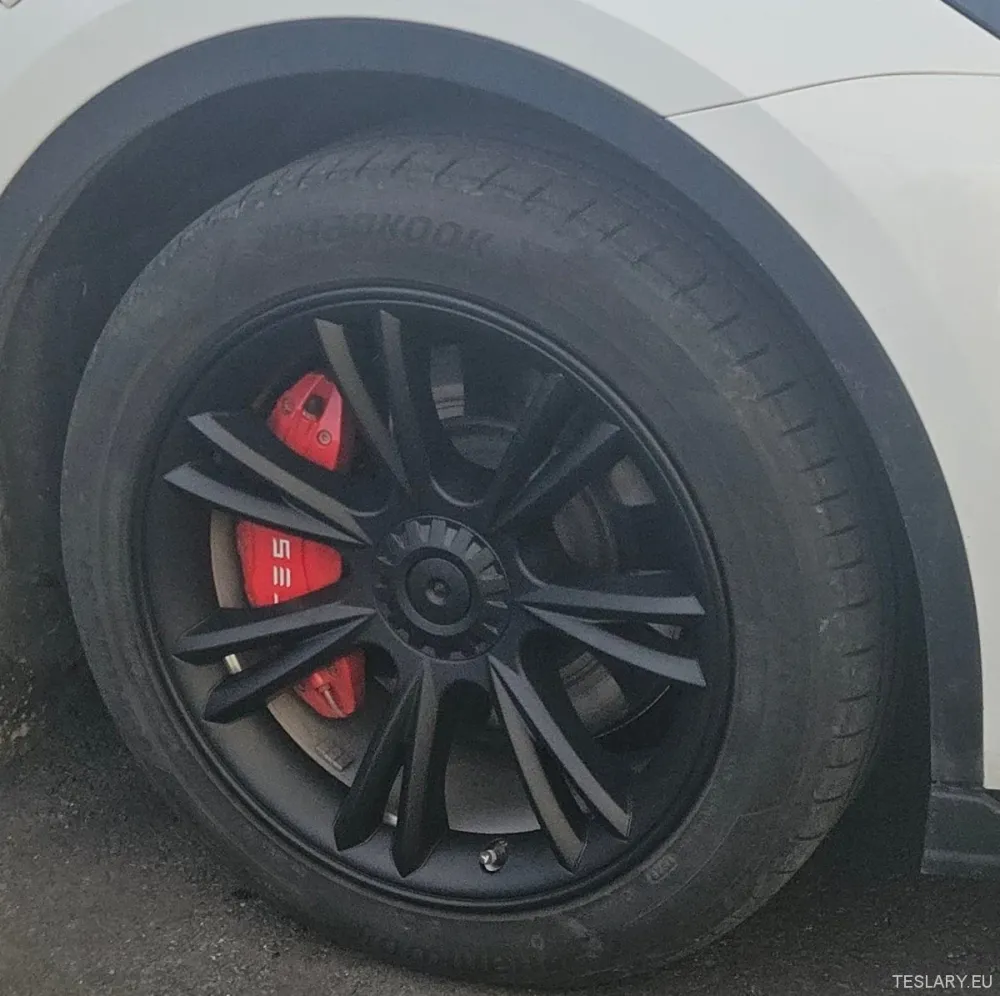 Tesla Model Y UNIQUE S14 19" Gemini stílus - Matt fekete
