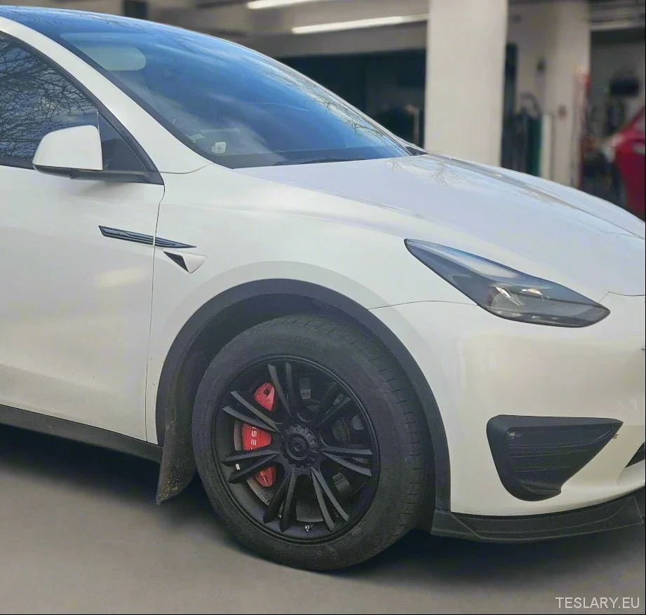 Tesla Model Y UNIQUE S14 19" Gemini stílus - Matt fekete
