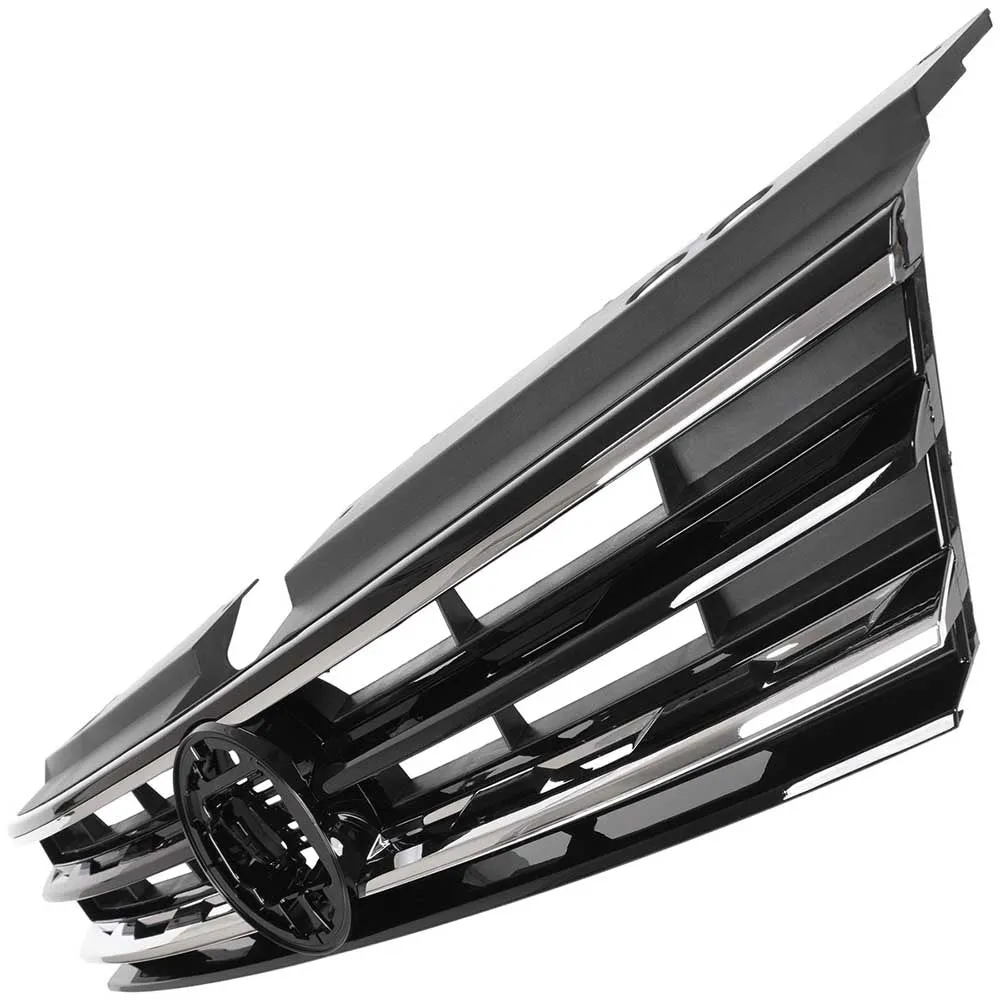 VW Tiguan II hűtőrács (fekete/króm – első, középső) 2016-2020